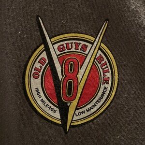 Old guys rule brand tee , good condition, medium